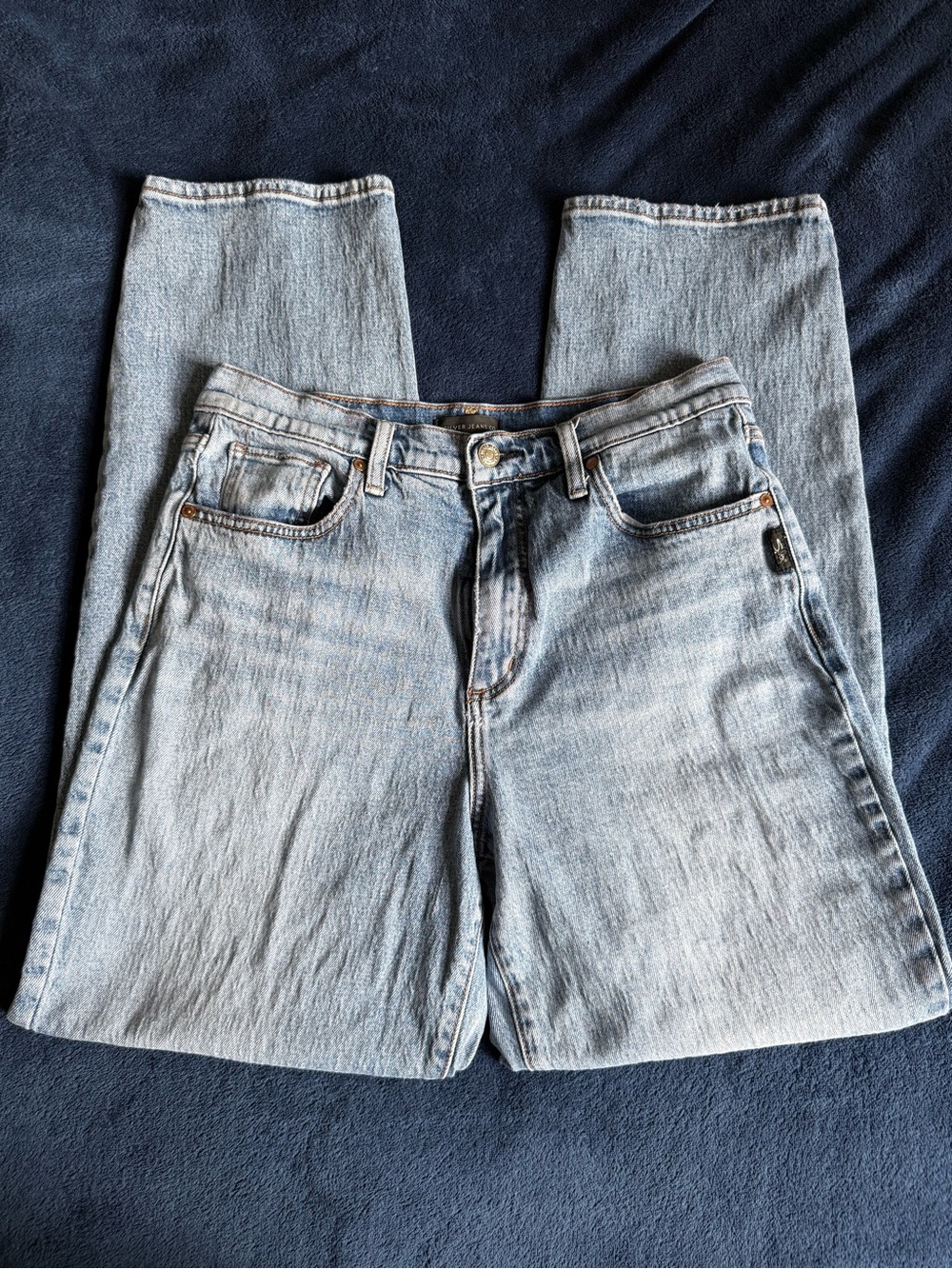 Silver Jeans Light Wash Straight Leg Men's Jeans - Light Blue